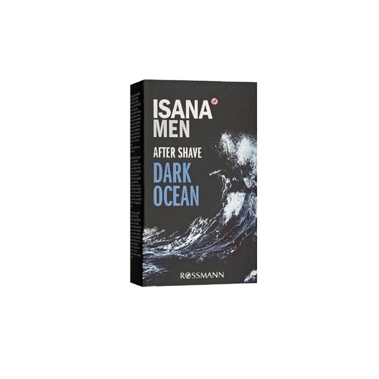 Isana Men Dark Ocean Aftershave voor mannen 100 ml