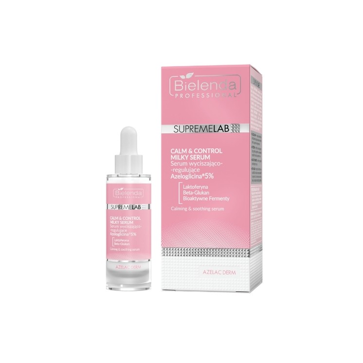 Bielenda Professional SUPREMELAB Calm & Control Melkachtig Kalmerend en Regulerend Serum 30 ml