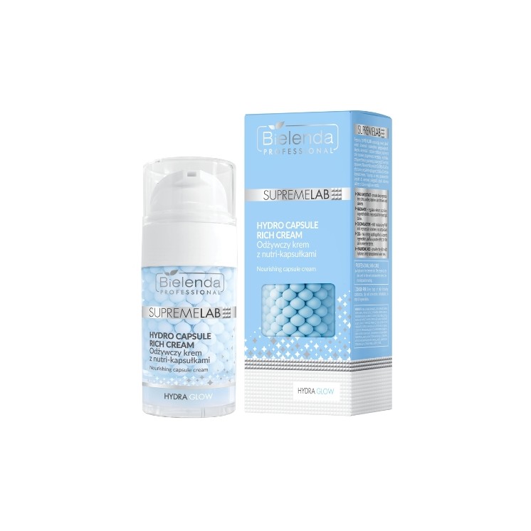 Bielenda Professional Supremelab Hydro Capsule Nourishing Cream with Nutria Capsules 50 ml