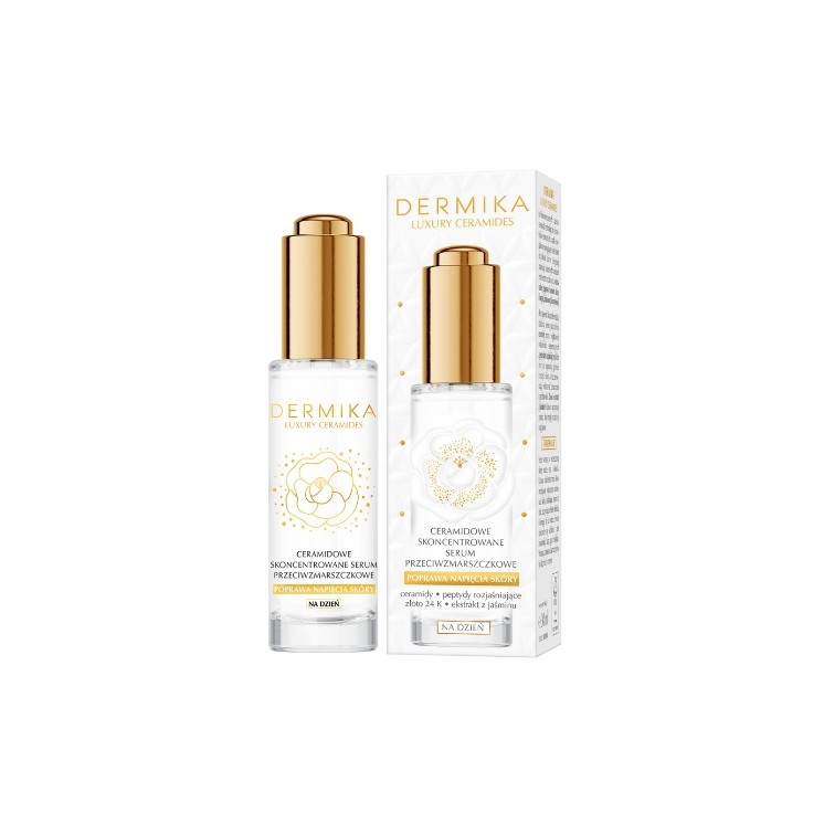 Dermika Luxury Ceramides Konzentriertes Anti-Falten-Gesichtsserum 30 ml