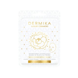 Dermika Luxury Ceramides Banquet Lifting Face Sheet Mask 1 stuk