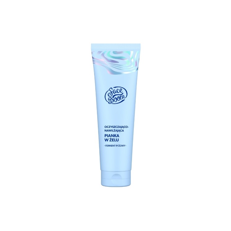 FaceBoom Aura Reinigungs- und Feuchtigkeitsspendendes Gesichtsreinigungs-Schaumgel 150 ml