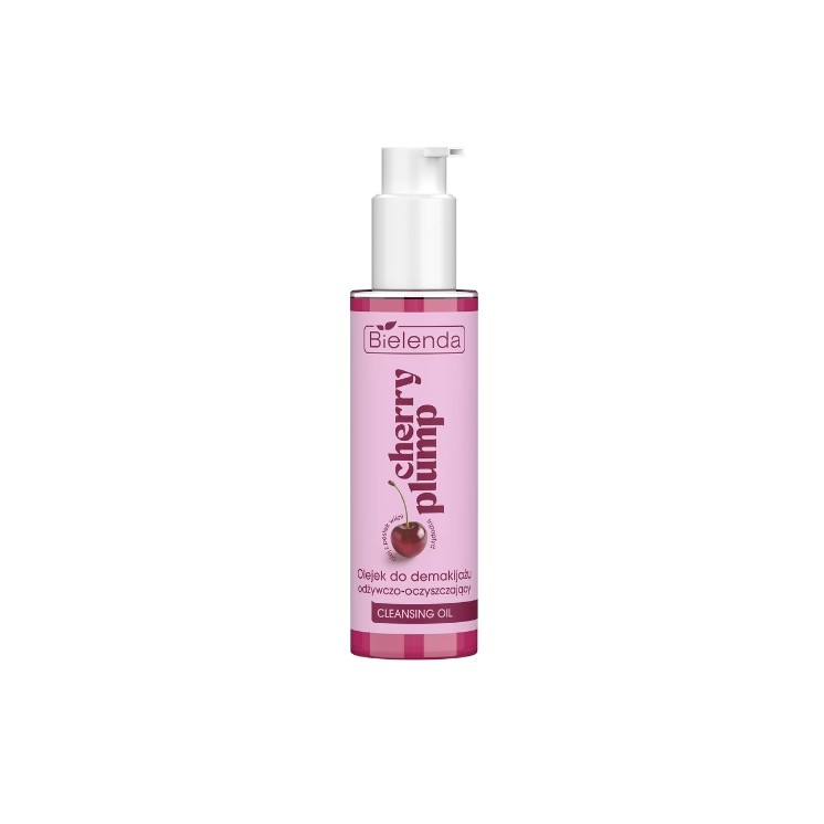 Bielenda Cherry Plump voedende en reinigende make-upverwijderingsolie 100 ml