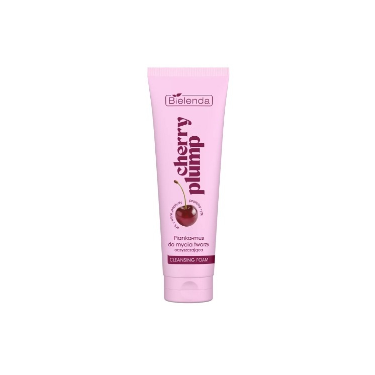 Bielenda Cherry Plump Reinigende Schuim-Mousse voor Gezichtsreiniging 130 g