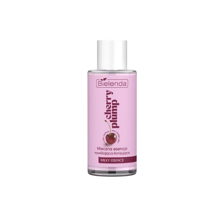 Bielenda Cherry Plump Milky Feuchtigkeitsspendende und Tonisierende Essenz 100 ml