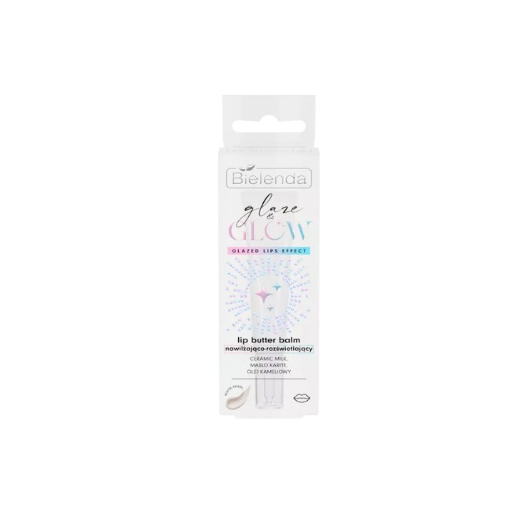 Bielenda Glaze & Glow moisturizing and brightening lip balm 10 g