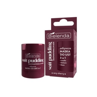 Bielenda Soft Pudding Nourishing Lip Mask 3-in-1 Very Cherry 12g