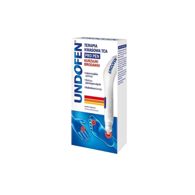 Undofen Pro Pen TCA-zuurtherapie voor wratten en voetwratten 5 ml