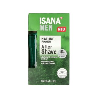 Isana Men Nature Power Aftershave für Männer 100 ml