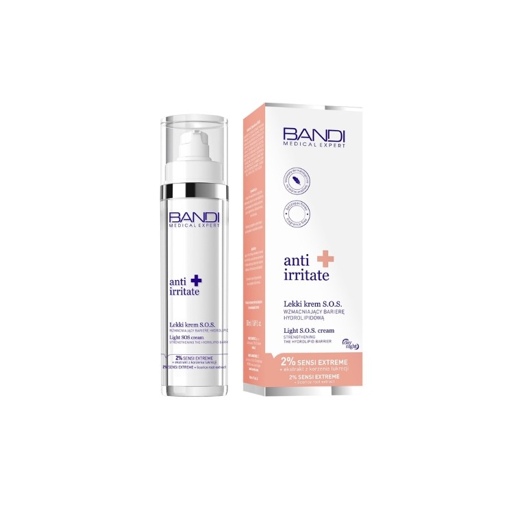 Bandi MEDICAL EXPERT Anti Irritate lekki Krem S.O.S. wzmacniający barierę hydrolipidową 50 ml