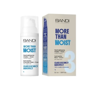 Bandi More Than Moist hydroaktywna Maska-krem z bankiem kolagenu na noc 50 ml