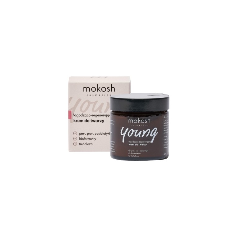 Mokosh Young łagodząco-regenerujący Krem do twarzy 60 ml