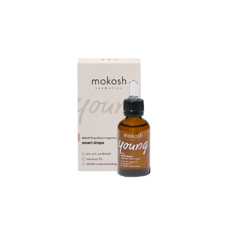 Mokosh Young Smart Drops Soothing and Regenerating Face Serum 30 ml