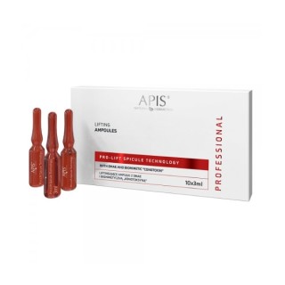Apis Pro-Lift Spicule Technology lifting ampullen met DMAE en biomimetische "conotoxine" 10x3ml