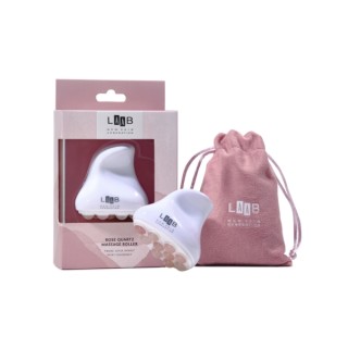 AA LAAB kamienny Roller do twarzy z różowego kwarcu z efektem chłodzącym 1 sztuka