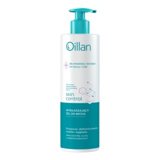 Oillan Skin Control Glättendes Duschgel für Körper und Gesicht mit 10% Harnstoff, 400 ml