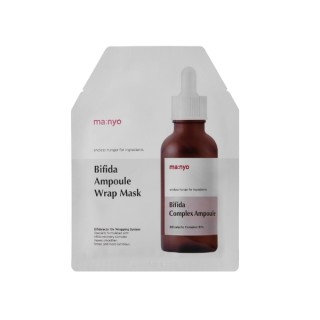 Ma:nyo Factory Bifida Ampoule Wrap Mask hydrożelowa nawilżająca Maska do twarzy 35 g