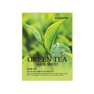 Baroness Reinigend Sheetmasker Groene Thee 21 g