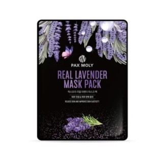 Pax Moly Real Lavender verzachtend en beschermend sheetmasker met lavendel 25 ml