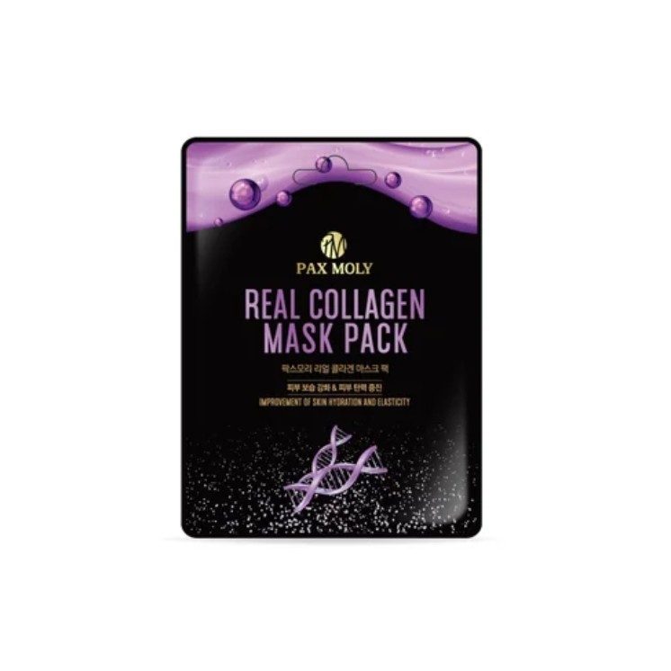 Pax Moly Real Collagen Voedend Sheetmasker met Collageen en Stamcellen 25 ml