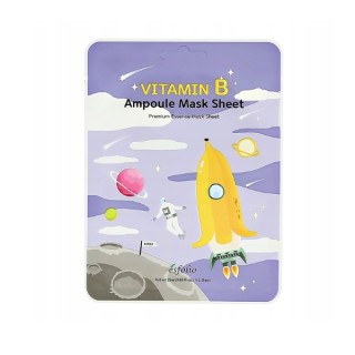 Esfolio Vitamine B Ampul Sheet Mask Verhelderend Gezichtsmasker 25 ml
