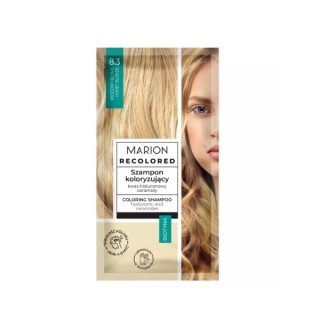 Marion Kleurshampoo met Biotine 4-8 wasbeurten /8.3/ blond 40 ml