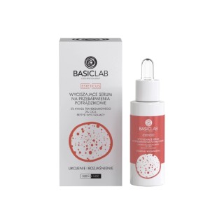 BasicLab Esteticus Beruhigendes Serum gegen Akne-Verfärbungen, 5 % Tranexamsäure, 30 ml