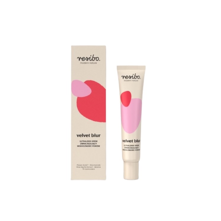 Resibo Velvet Blur Creme zur Verkleinerung der Poren, 40 ml