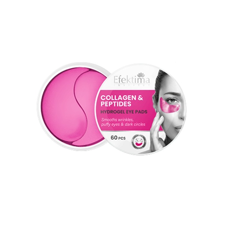Efektima Collagen & Peptides hydro -Augenpads, 60 Stück