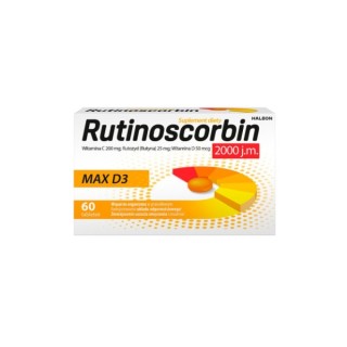 Rutinoscorbin Max D3 60 tablets