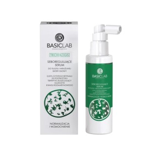 BasicLab Trichologis Talgregulierendes Serum für fettige und empfindliche Kopfhaut, 2% reines Retinal, 100 ml
