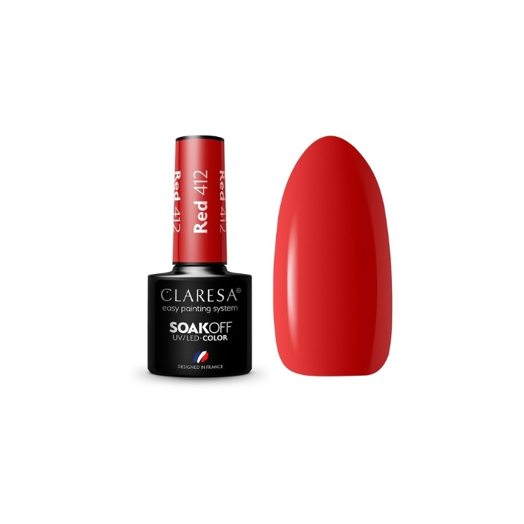 Claresa Red Hybrid Nagellack /412/ 5 g