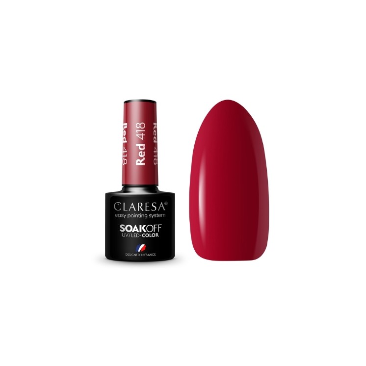 Claresa Red Hybrid Nagellack /418/ 5 g