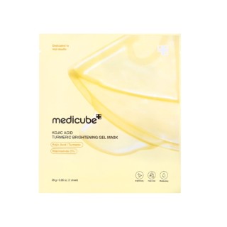 Medicube Kojic Acid Turmeric Brightening Gel Mask 1 stuk / 28 g