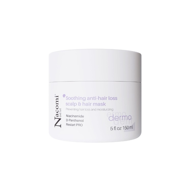 Nacomi Next Level Dermo Soothing Mask for Scalp and Hair 150 ml