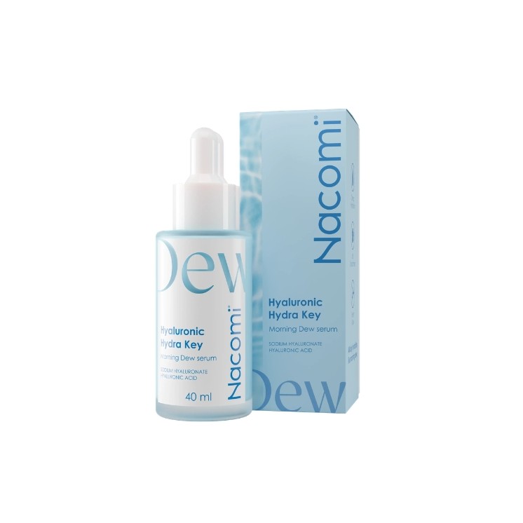 Nacomi Dew Hyaluronic Hydra Key Hydration Feuchtigkeitsserum mit Hyaluronsäure 40 ml