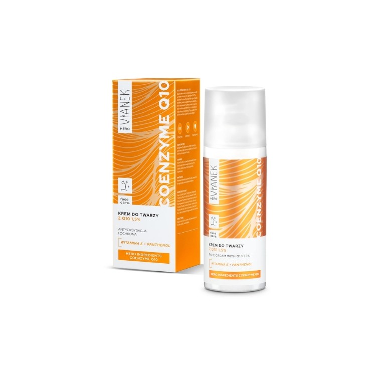 Vianek Hero Coenzym Q10 Gesichtscreme mit Coenzym Q10 50 ml