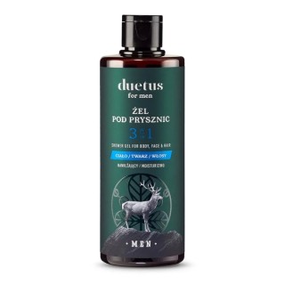 Duetus for Men 3-in-1 Douchegel voor lichaam, gezicht en haar 300 ml