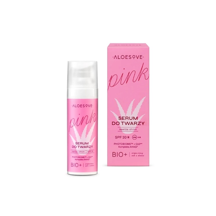 Aloesove Pink Face Serum SPF30 30 ml