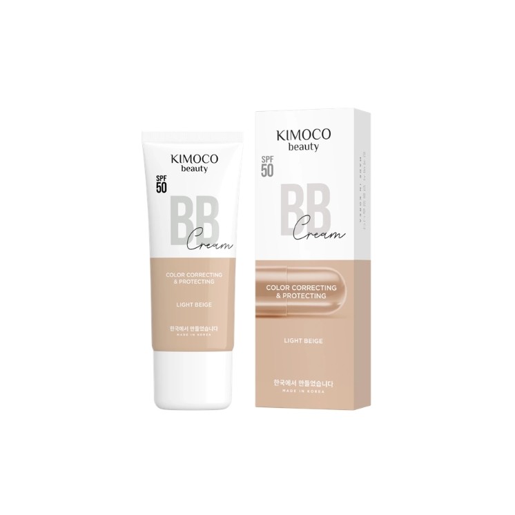 Kimoco Beauty BB Cream BB Gesichtscreme /01/ Light Beige SPF50 40 ml
