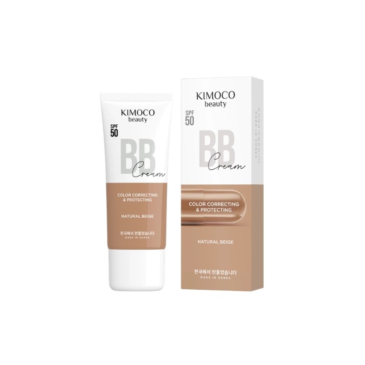 Kimoco Beauty BB Cream BB Gesichtscreme /02/ Natural Beige SPF50 50 40 ml