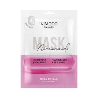 Kimoco Beauty Niacinamide Cleansing and Soothing Sheet Mask with Niacinamide 23 ml