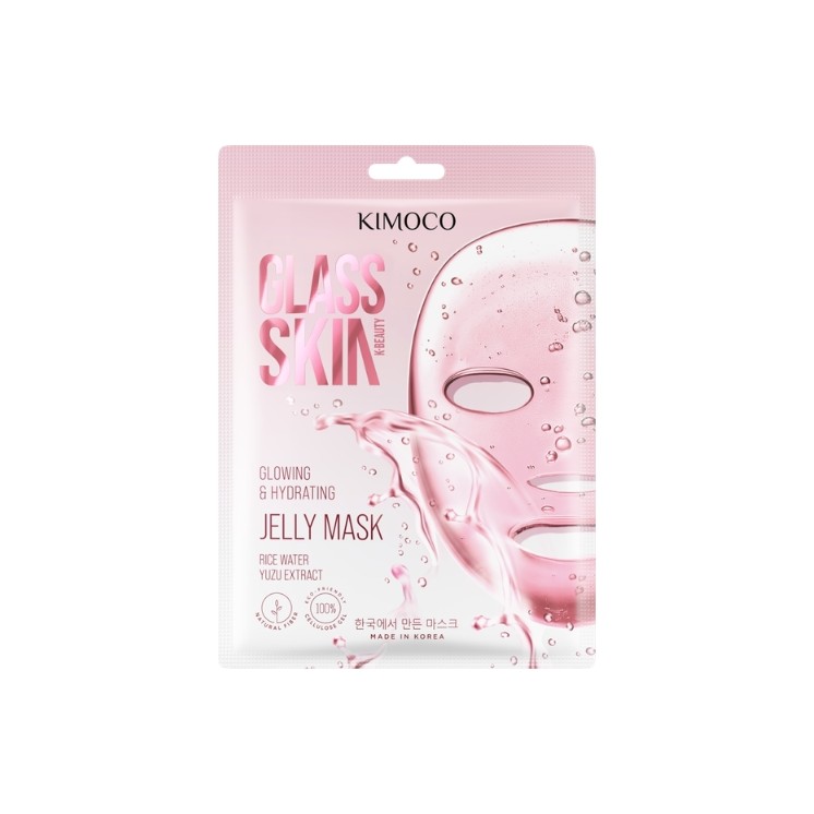 Kimoco Glass gezichtsmasker voor een stralende en hydraterende Skin , 23 ml