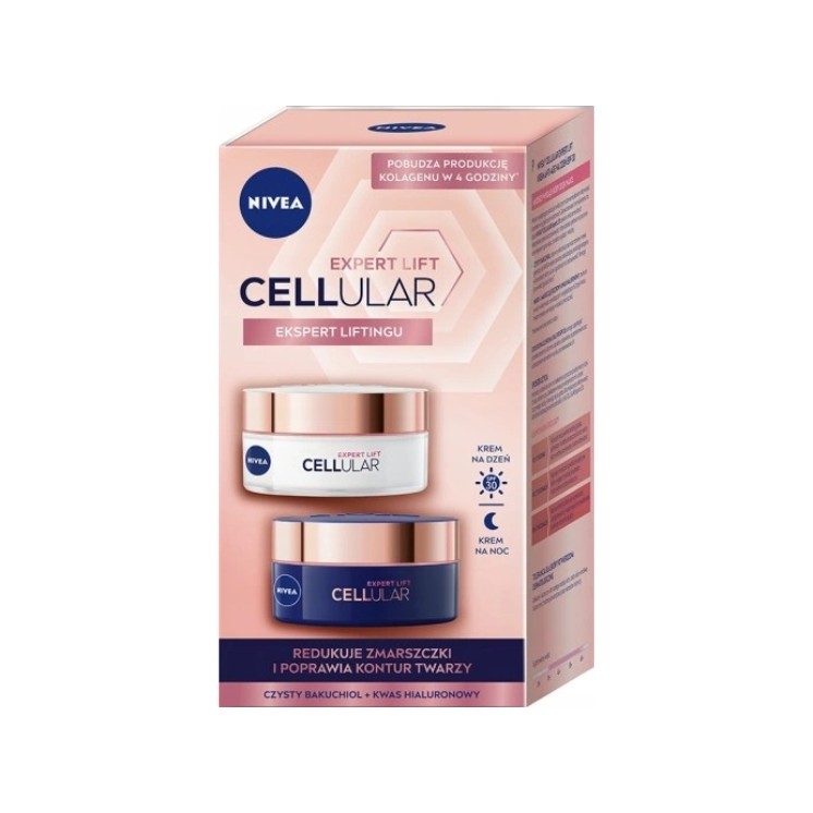 Nivea Cellular Expert Lift Anti-Aging Geschenkset Tagescreme LSF 30 50 ml + Nachtcreme 50 ml
