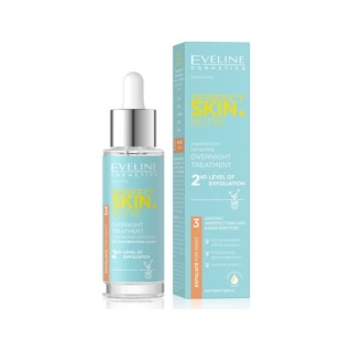 Eveline Perfect Skin Acne Kuracja na noc korygująca niedoskonałości 2 stopień złuszczania 30 ml
