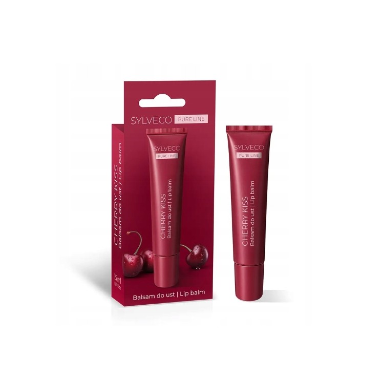 Sylveco Pure Line Beschermende Hydraterende Lippenbalsem Cherry Kiss 15 ml