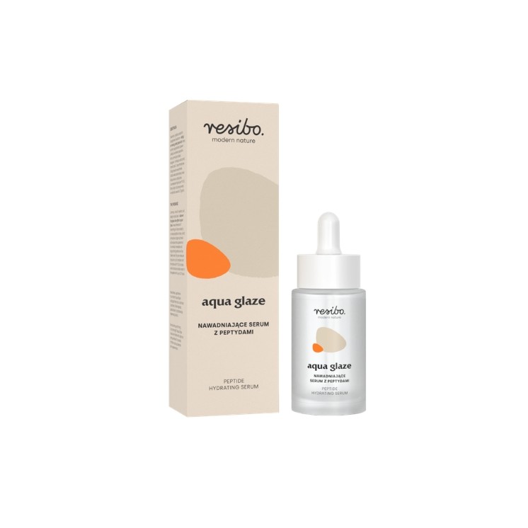 Resibo Aqua Glaze Feuchtigkeitsspendendes Gesichtsserum mit Peptiden 25 ml