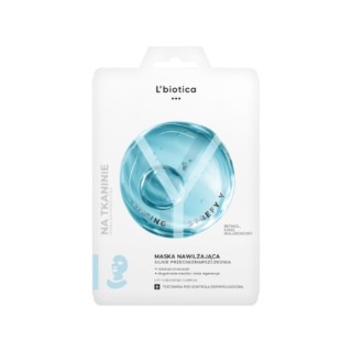 L'Biotica Lifting Y Zones hydraterend sheetmasker met sterke anti-rimpeleigenschappen (1 stuk)