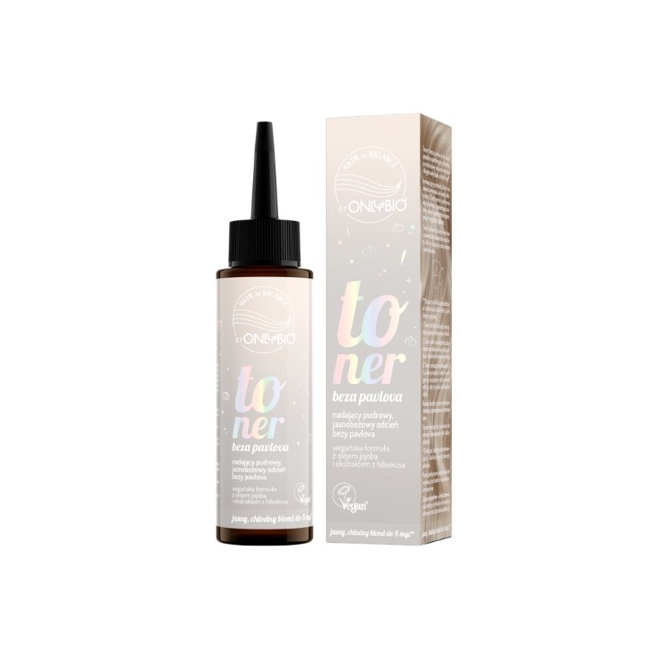 OnlyBio Hair in Balance Pavlova Meringue Hair Toner 100 ml