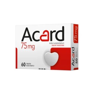 Acard 75mg 60 tabletten